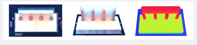 JUTZE Online 3D AOI Inspection آلة 110V Pcb Aoi Equipment